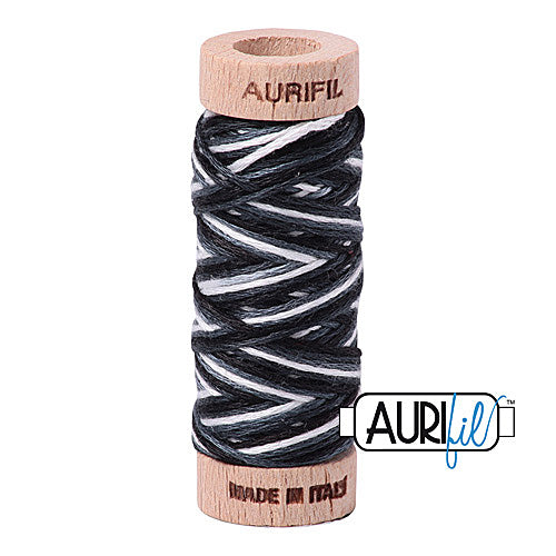 Aurifil Mako Cotton 6-Strand Floss 16 m (18 yd.) spool - 4665 Graphite