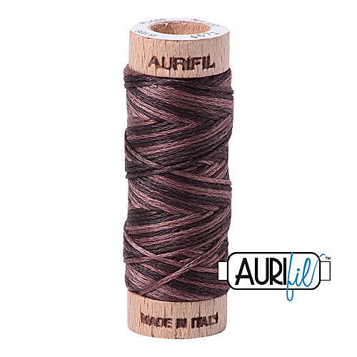 Aurifil Mako Cotton 6-Strand Floss 16 m (18 yd.) spool - 4671 Mocha Mousse