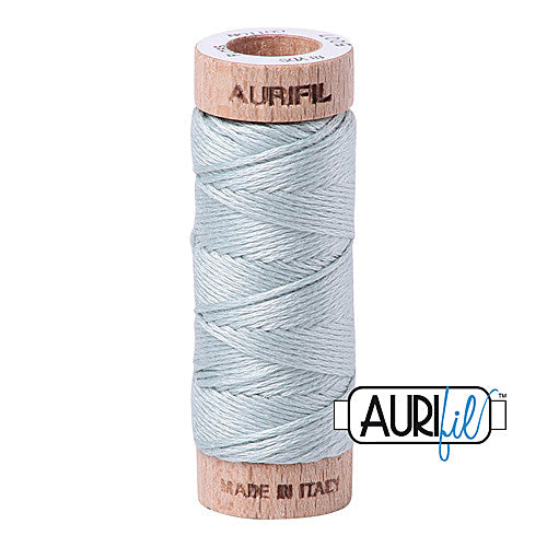 Aurifil Mako Cotton 6-Strand Floss 16 m (18 yd.) spool - 5007 Light Grey Blue