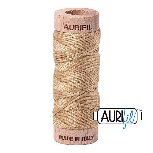 Aurifil Mako Cotton 6-Strand Floss 16 m (18 yd.) spool - 5010 Blonde Beige