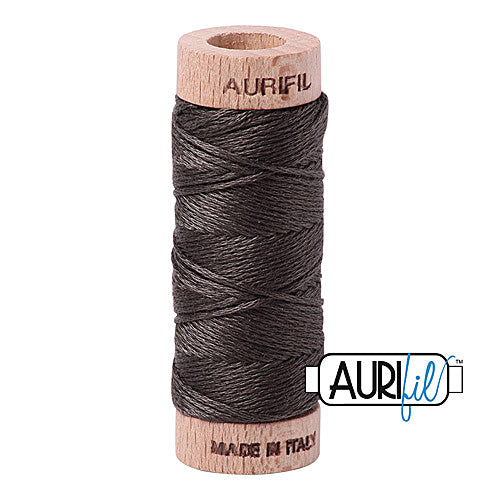 Aurifil Mako Cotton 6-Strand Floss 16 m (18 yd.) spool - 5013 Asphalt