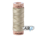 Aurifil Mako Cotton 6-Strand Floss 16 m (18 yd.) spool - 5020 Light Military Green