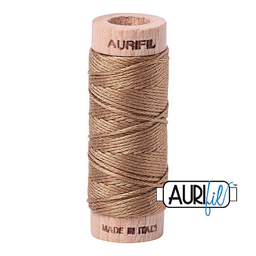 Aurifil Mako Cotton 6-Strand Floss 16 m (18 yd.) spool - 6010 Toast