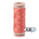 Aurifil Mako Cotton 6-Strand Floss 16 m (18 yd.) spool - 6729 Tangerine Dream
