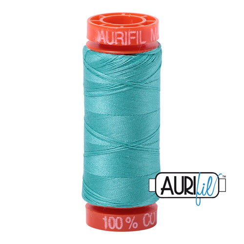 Aurifil Mako 50wt Cotton 200 m (220 yd.) spool - 1148 Light Jade