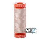 Aurifil Mako 50wt Cotton 200 m (220 yd.) spool - 2312 Ermine