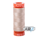 Aurifil Mako 50wt Cotton 200 m (220 yd.) spool - 2312 Ermine