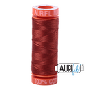 Aurifil Mako 50wt Cotton 200 m (220 yd.) spool - 2385 Terracotta