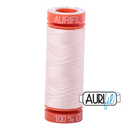 Aurifil Mako 50wt Cotton 200 m (220 yd.) spool - 2405 Oyster