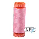 Aurifil Mako 50wt Cotton 200 m (220 yd.) spool - 2425 Bright Pink