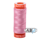 Aurifil Mako 50wt Cotton 200 m (220 yd.) spool - 2430 Antique Rose