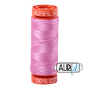 Aurifil Mako 50wt Cotton 200 m (220 yd.) spool - 2479 Medium Orchid