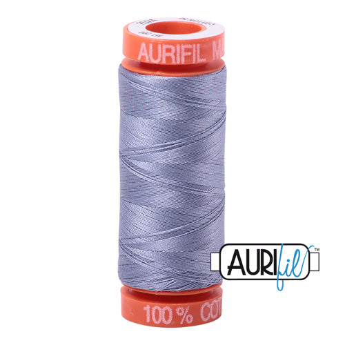 Aurifil Mako 50wt Cotton 200 m (220 yd.) spool - 2524 Grey Violet