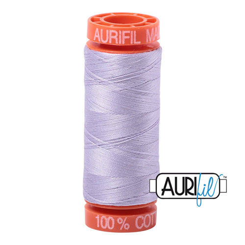 Aurifil Mako 50wt Cotton 200 m (220 yd.) spool - 2560 Iris