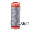 Aurifil Mako 50wt Cotton 200 m (220 yd.) spool - 2606 Mist