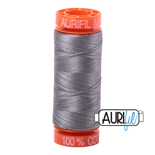 Aurifil Mako 50wt Cotton 200 m (220 yd.) spool - 2625 Arctic Ice