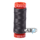 Aurifil Mako 50wt Cotton 200 m (220 yd.) spool - 2630 Dark Pewter