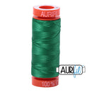 Aurifil Mako 50wt Cotton 200 m (220 yd.) spool - 2870 Green