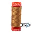 Aurifil Mako 50wt Cotton 200 m (220 yd.) spool - 2975 Brass