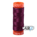 Aurifil Mako 50wt Cotton 200 m (220 yd.) spool - 4030 Plum