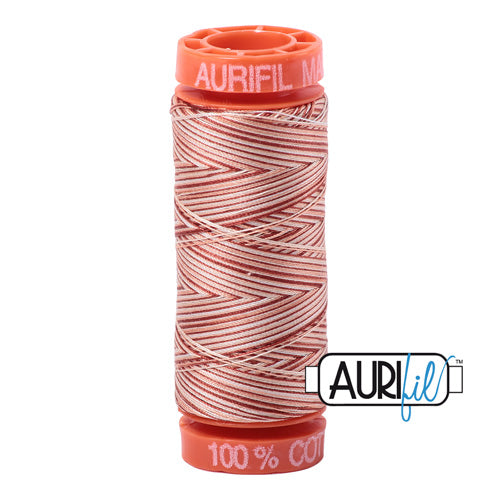 Aurifil Mako 50wt Cotton 200 m (220 yd.) spool - 4656 Cinnamon Sugar