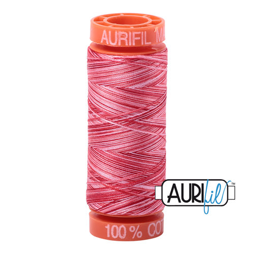 Aurifil Mako 50wt Cotton 200 m (220 yd.) spool - 4668 Strawberry Parfait