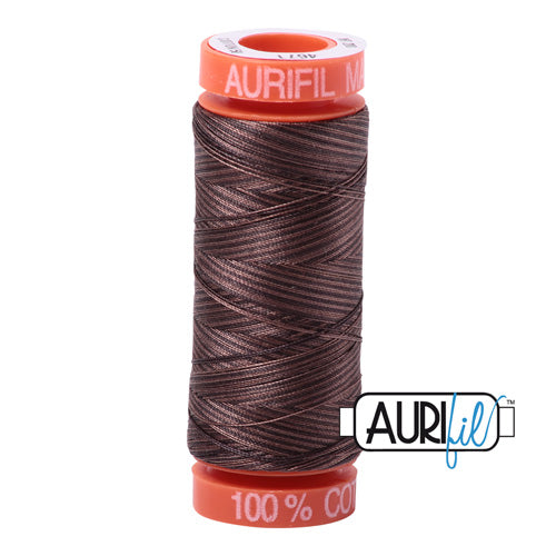 Aurifil Mako 50wt Cotton 200 m (220 yd.) spool - 4671 Mocha Mousse