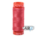 Aurifil Mako 50wt Cotton 200 m (220 yd.) spool - 5002 Medium Red