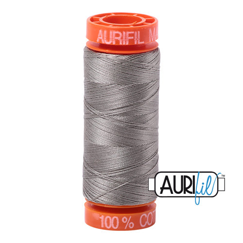 Aurifil Mako 50wt Cotton 200 m (220 yd.) spool - 6732 Earl Grey