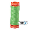 Aurifil Mako 50wt Cotton 200 m (220 yd.) spool - 6737 Shamrock Green