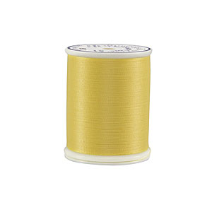 Superior Threads Bottom Line 60 wt Polyester 1298 m (1420 yd.) spool - 601 Yellow
