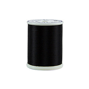 Superior Threads Bottom Line 60 wt Polyester 1298 m (1420 yd.) spool - 625 Black