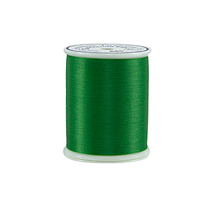 Superior Threads Bottom Line 60 wt Polyester 1298 m (1420 yd.) spool - 645 Bright Green