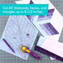Creative Grids 60 Degree Diamond Ruler