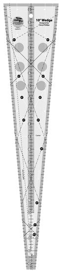 10∞ Wedge Ruler