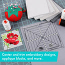 Creative Grids 6 1/2 Inch Square It Up/Fussy Cut Ruler