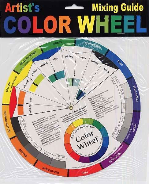 Color Wheel Mixing Guide