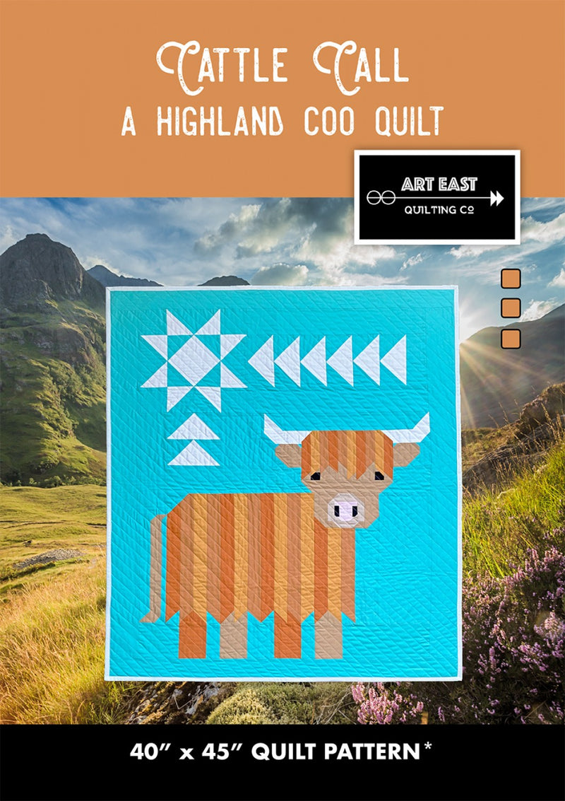 Cattle Call - A Highland Coo Quilt