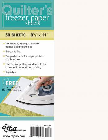 Quilterís Freezer Paper Sheets