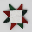 Garden Stars Mug Rug - Rose and Strawberry