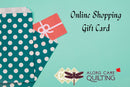 Online Shopping Digital Gift Card - Please read description for full terms and conditions.