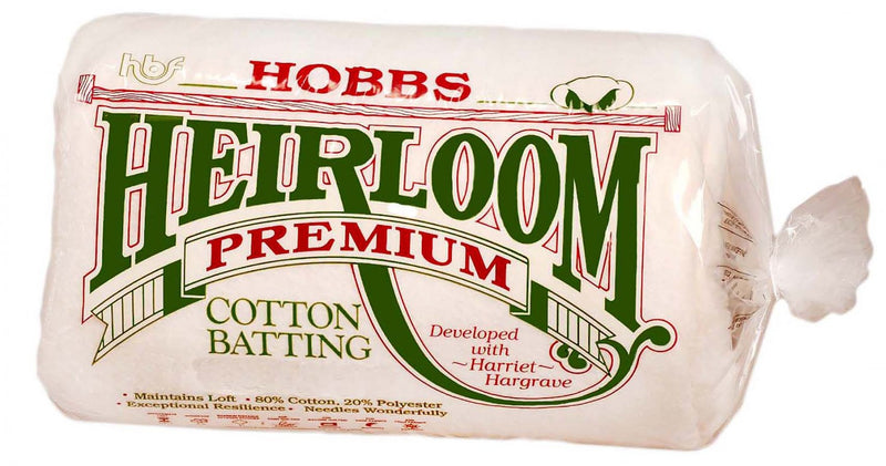 Hobbs Heirloom Premium Unbleached Cotton Blend - 120 Inch X 120 Inch King