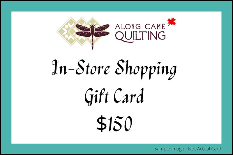 In-Store Shopping Physical Gift Card - Please read description for full terms and conditions.