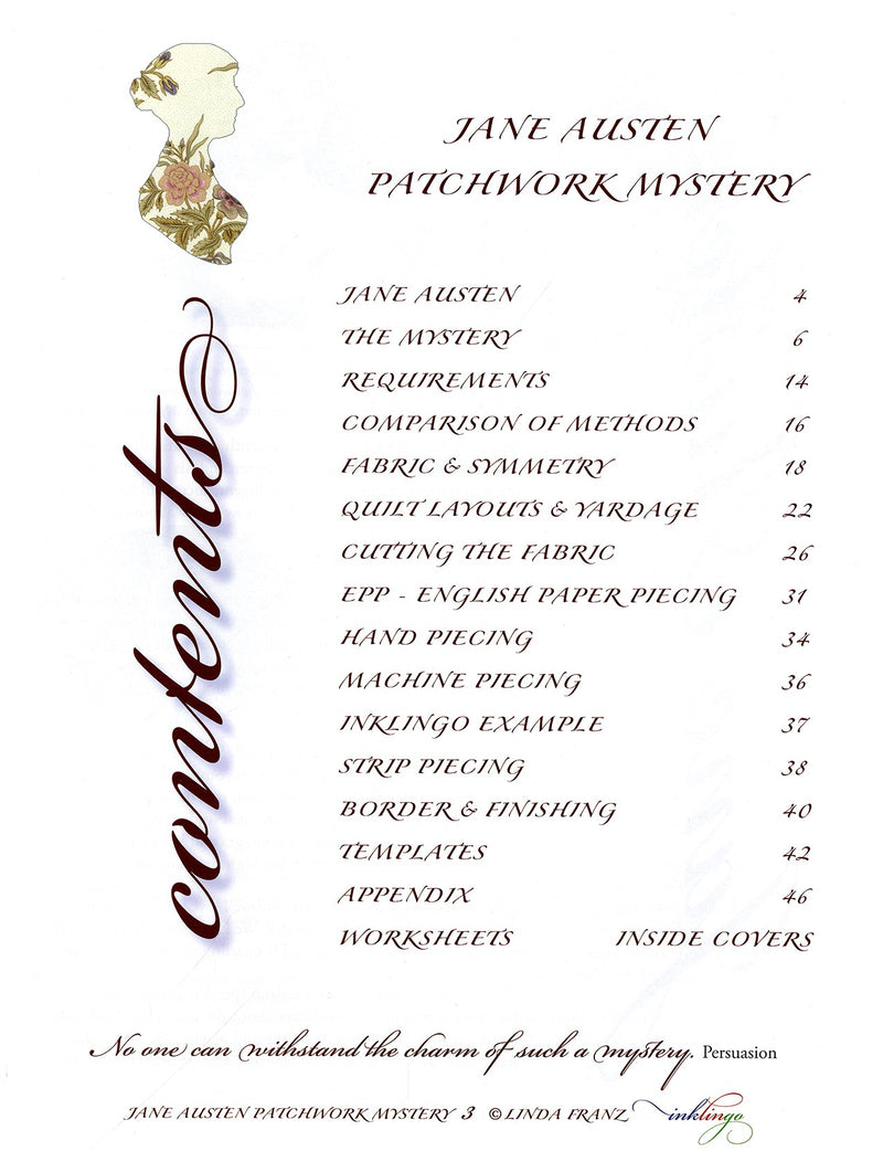 Jane Austen Patchwork Mystery