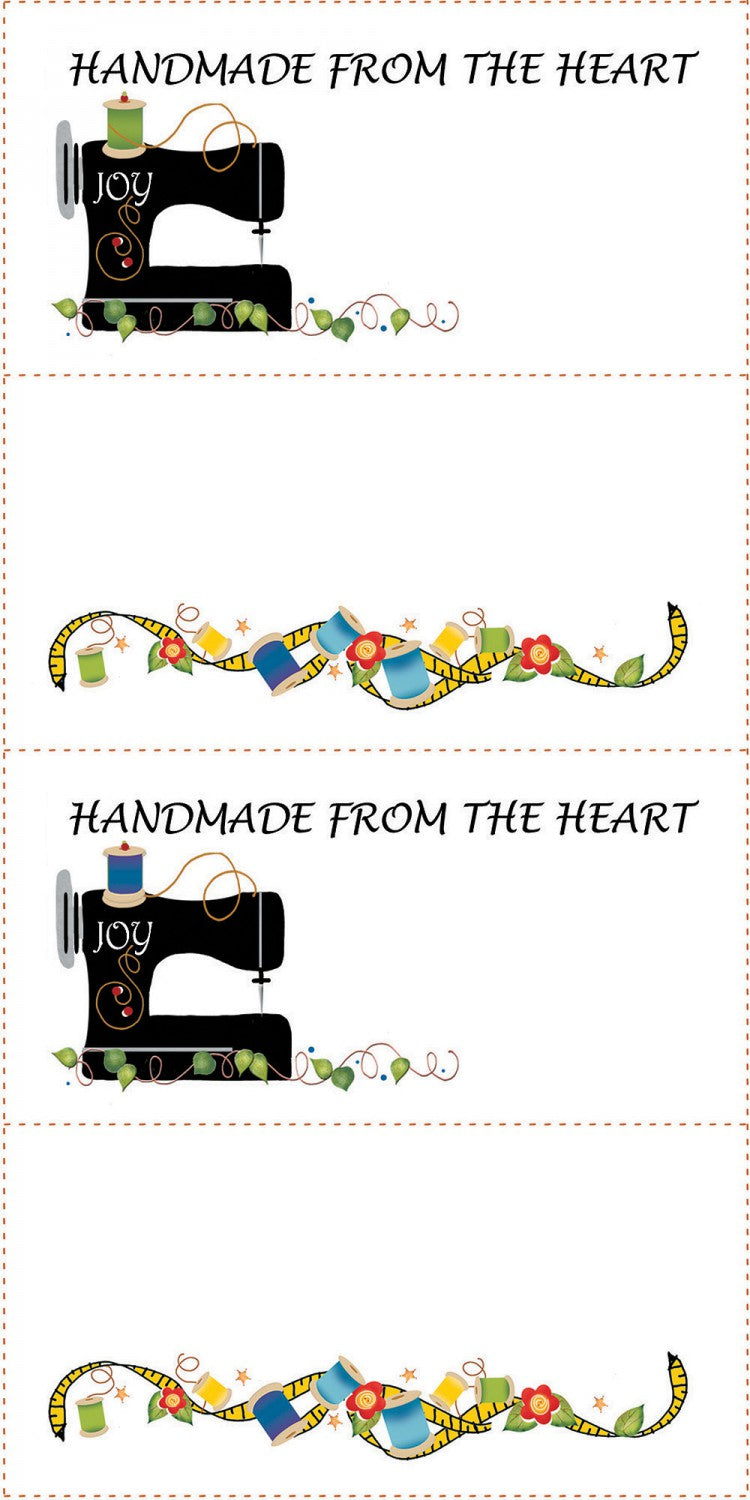 Quilt Labels - Handmade from the Heart