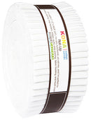 Kona White Colorstory Roll-Up 2½" Strip Roll RU-190-40