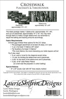 Crosswalk - Placemats and Tablerunner