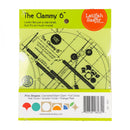 The Clammy 6 Inch Template