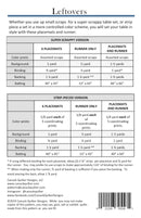 Leftovers Table Runner and Placemats