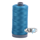 Aurifil Mako 28wt Cotton 750 m (820 yd.) spool - 1125 Medium Teal